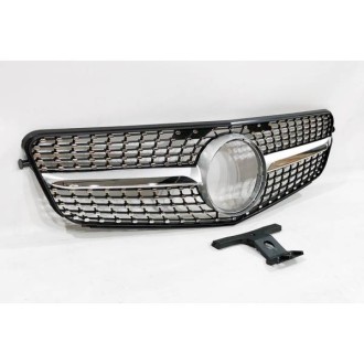Calandre Mercedes W204 2007-2014 Look Diamond 2