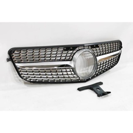 Calandre Mercedes W204 2007-2014 Look Diamond