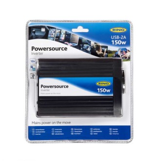 CONVERTISSEUR 12V 150WATT + USB 2