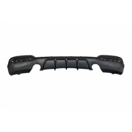 Diffuseur arrière BMW F34 GT 2 sorties simples Noir brillant