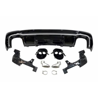 Diffuseur arrière Audi A4 2020+ Look RS4