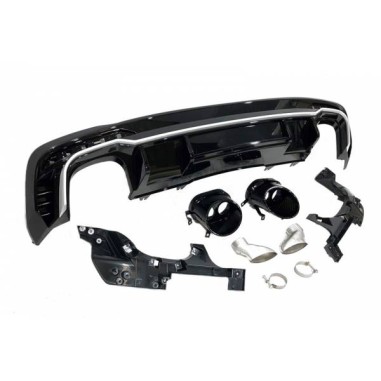 Diffuseur arrière Audi A4 2020+ Look RS4