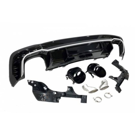 Diffuseur arrière Audi A4 2020+ Look RS4