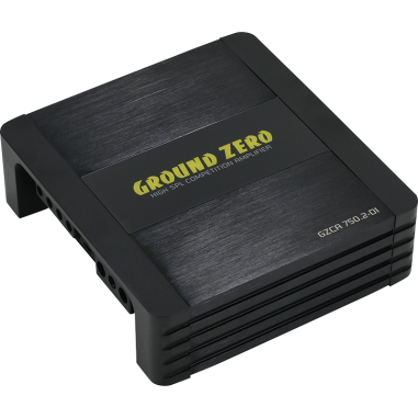 GZCA7502.D1 AMPLIFICATEUR GROUND ZERO 2 CANAUX 2X750W RMS 1 OHM