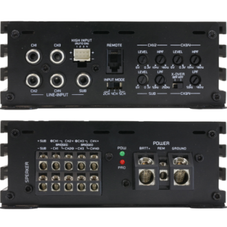 GZHAMINIFIVE AMPLIFICATEUR TAILLE MINI GROUND ZERO 5 CANAUX 2