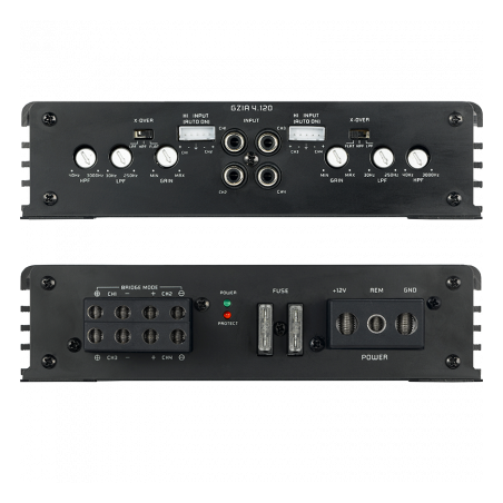 GZIA4.120 AMPLIFICATEUR GROUND ZERO 4 CANAUX CLASSA/B 960W MAX