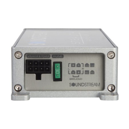 ST2.500 AMPLIFICATEUR MINI SOUNDSTREAM 2 CANAUX 500 WATTS MAX