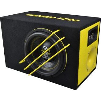 CAISSON GZ 25CM 1000W SPL 2X2 OHM