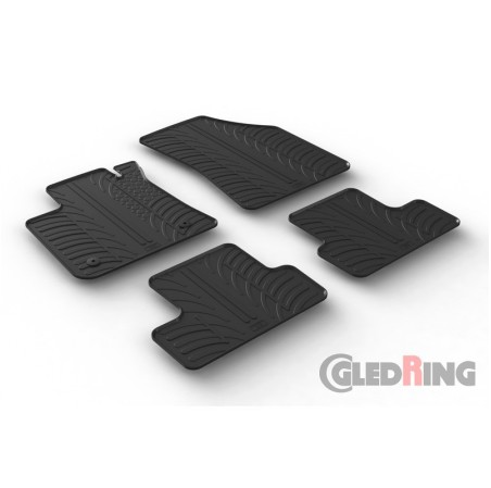 SET TAPIS CAOUTCHOUC MEGANE 4 5 P