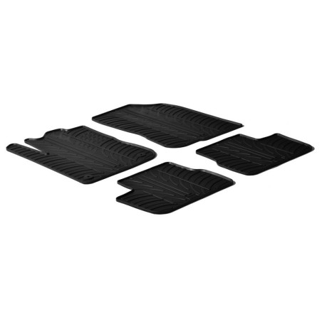 SET DE TAPIS CAOUTCHOUC PEUG 208
