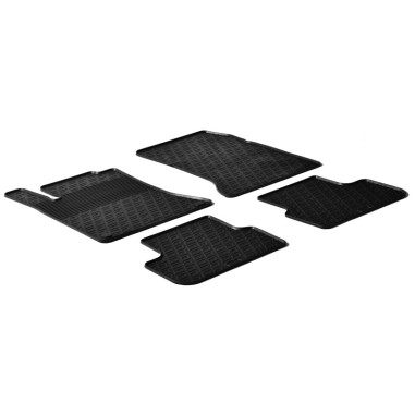 TAPIS CAOUTCHOUC MECEDES CLASS B A 