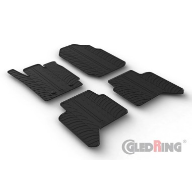 TAPIS CAOUTCHOUC RANGER DBLE CAB 13