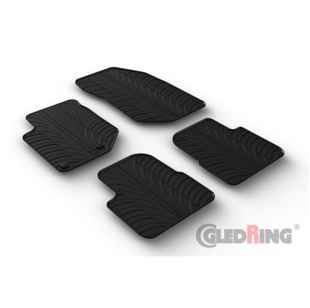 TAPIS CAOUTCHOUC CIT C4 3  5PORTES 
