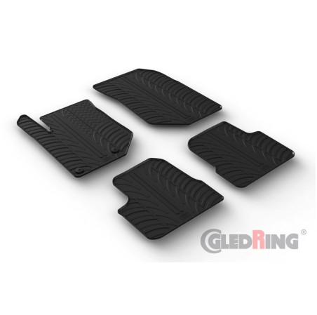 TAPIS CAOUTCHOUC PEUG 208 2 CORSA F