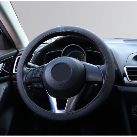 COUVRE VOLANT ELASTIQUE FIN SPARCO