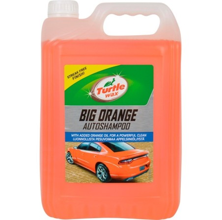 SHAMPOING BIG ORANGE TURTLE WAX 5L