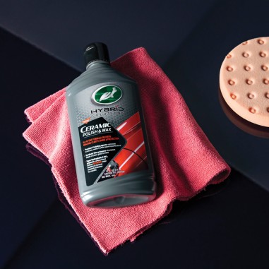 HYBRID CERAMIC POLISH  et  WAX TURTLE WAX