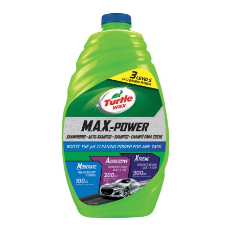 SHAMPOING MAX POWER CAR WASH 1.42 TURTLE WAX