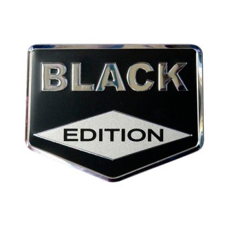 EMBLEME ALU BLACK EDITION