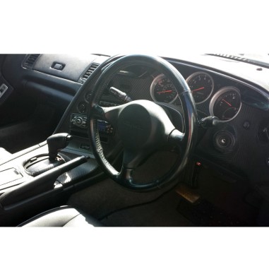 FEUILLE DE CARBONE 3D 1.52X200 NOIR