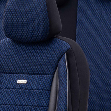 HOUSSE DE SIEGE SELECT NOIR/BLEU