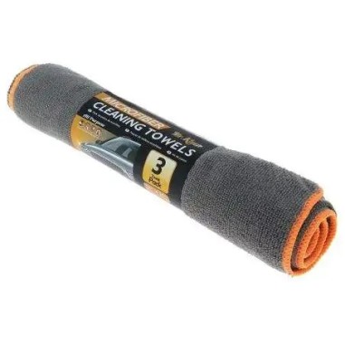LOT DE 3 MICROFIBRES 30.4CM X 40.5C