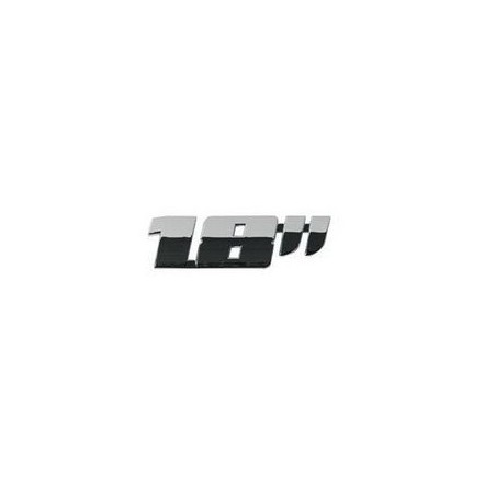 EMBLEME CHROME TAILLE DE JANTES 18