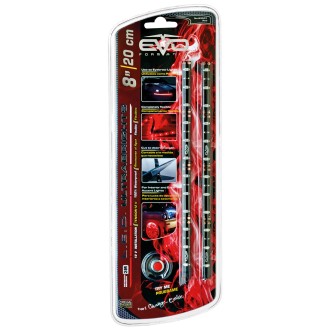 BANDE LED UNIVERESEL ULTRALIGHT ROUGE 20CM X2 2