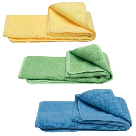 PAQUET DE 3 CHIFFONS MICROFIBRES