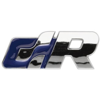 EMBLEME CHROME R LINE BLEU