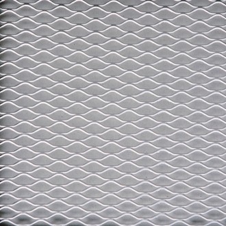 GRILLE ALU 33X100CM ARGENT