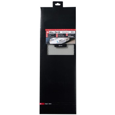 GRILLE ALU 33X100CM ARGENT