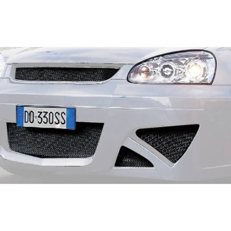 GRILLE ALU NOIR 33X100