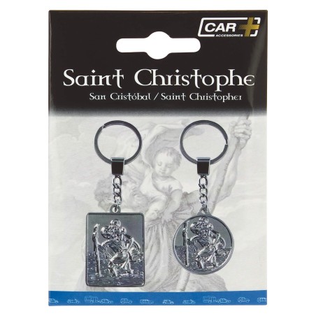 PORTE CLEF SAINT CHRISTOPHE RECTANG