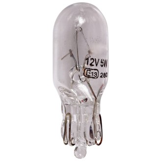 BLISTER 2 AMPOULES WEDGE 12V 3W T10