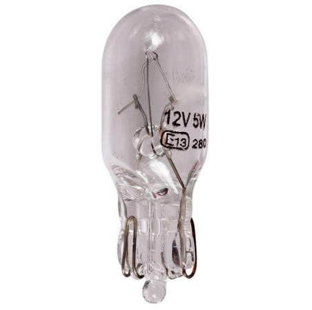 BLISTER 2 AMPOULES WEDGE 12V 3W T10