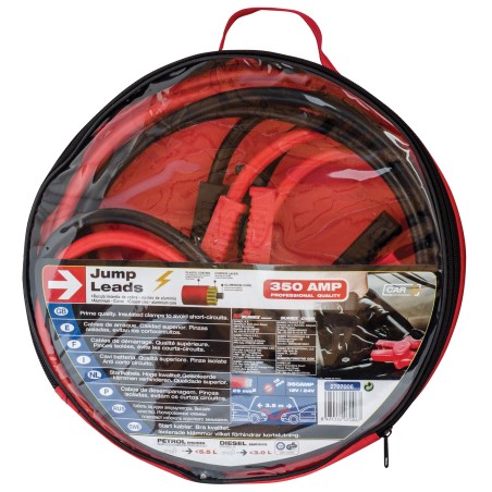 CABLES DE DEMARRAGE 350AMP 29MM 3.5