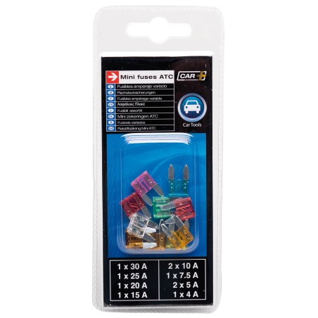 BLISTER 10 MINI FUSIBLES ATC DIVERS