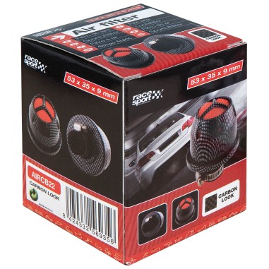 FILTRE A AIR CARBONE MINI