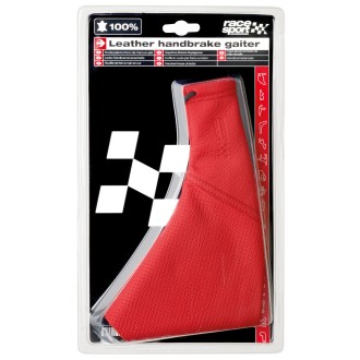 SOUFFLET FREIN A MAIN CUIR ROUGE  2