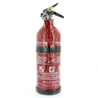 EXTINCTEUR HOMOLOGUE EN3 1KG + MANO