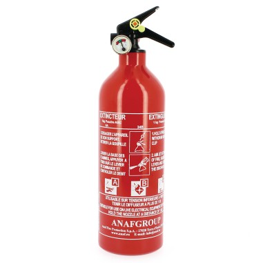 EXTINCTEUR HOMOLOGUE EN3 1KG + MANO