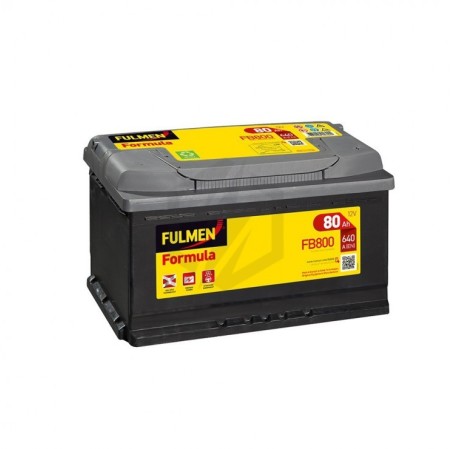 BATTERIE 80AMP 700A +DTE FULMEN
