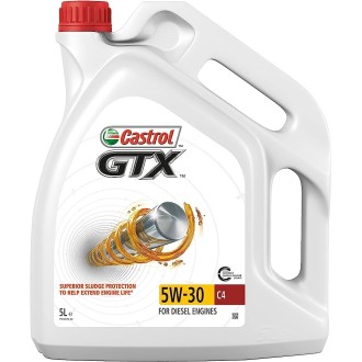 HUILE CASTROL GTX 5W30 C4 5L