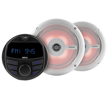 DSI-MRX16SL-WH PACK MARIN DS18 COMPRENANT 1 AUTORADIO USB BLUETOOTH + 2 HP 16CM NXL6SL 100W MAX