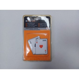 ADHESIF AS DE COEUR AS DE TREFLE