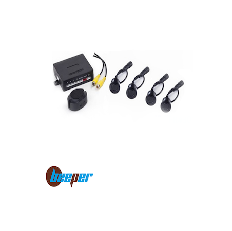 RADAR DE RECUL 4 CAPTEURS 22MM +12M