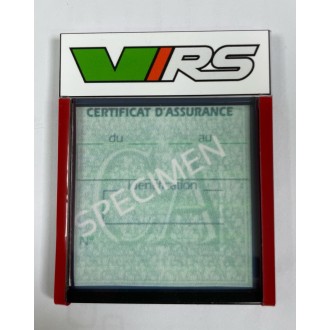 PORTE CERTIFICAT ASSURANCE SKODA VR