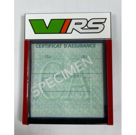 PORTE CERTIFICAT ASSURANCE SKODA VR