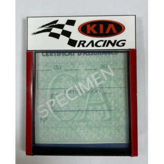 PORTE CERTIFICAT ASSURANCE KIA 